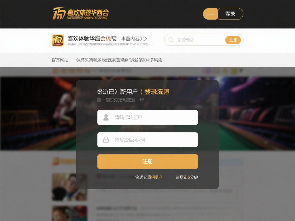 想要体验华体会的丰富内容，首先需要掌握登录流程。打
